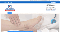 Desktop Screenshot of midiabeticfootcenter.com